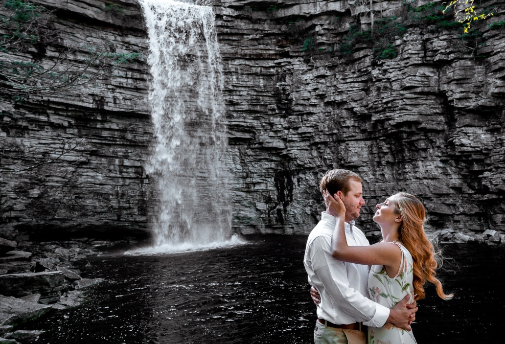 Lake Minnewaska engagement