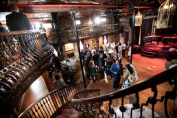 Dramatic Hall wedding photos