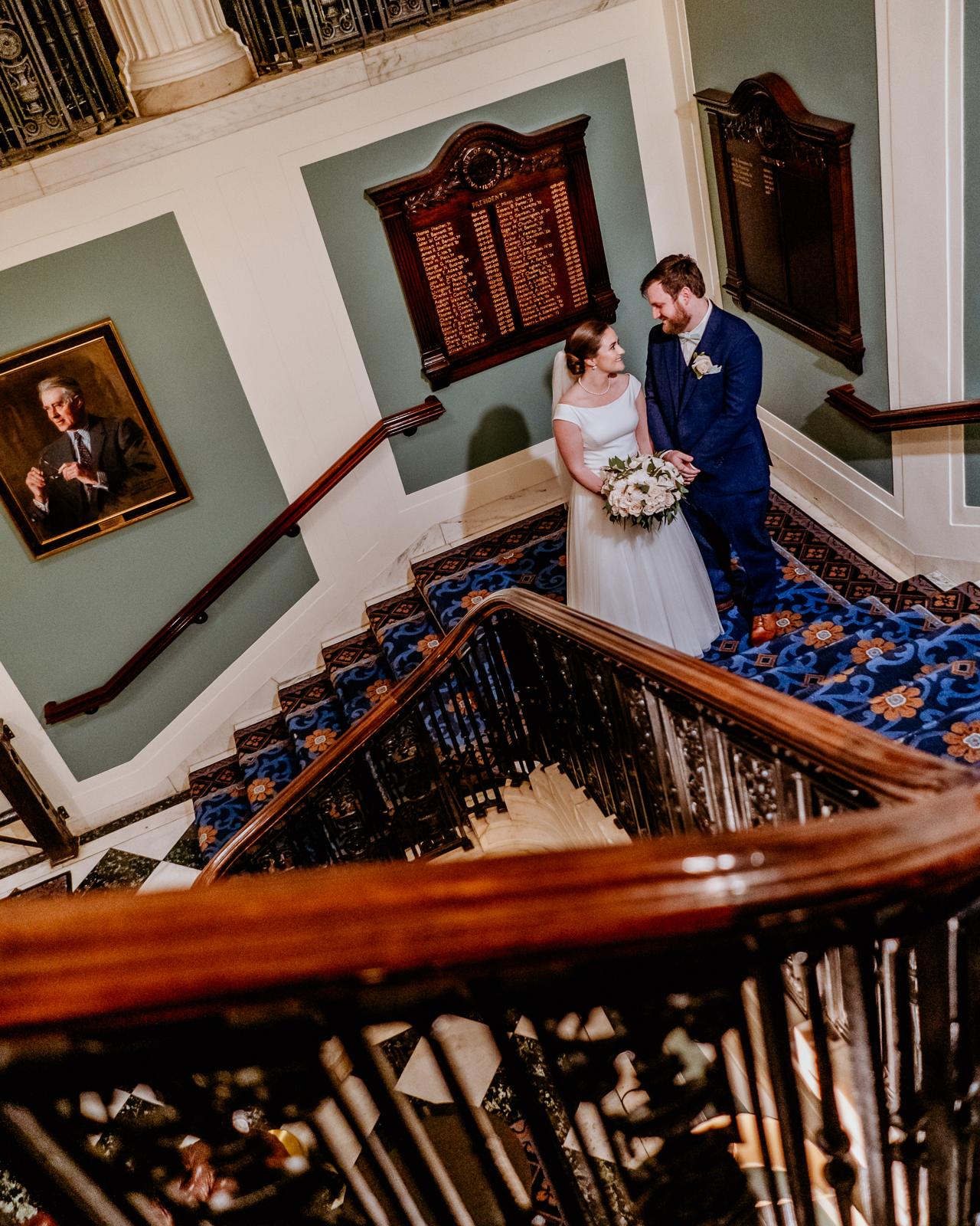 Yale Club wedding photographer