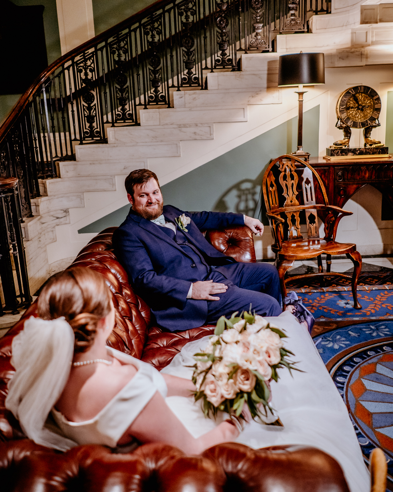 Yale Club wedding photographer