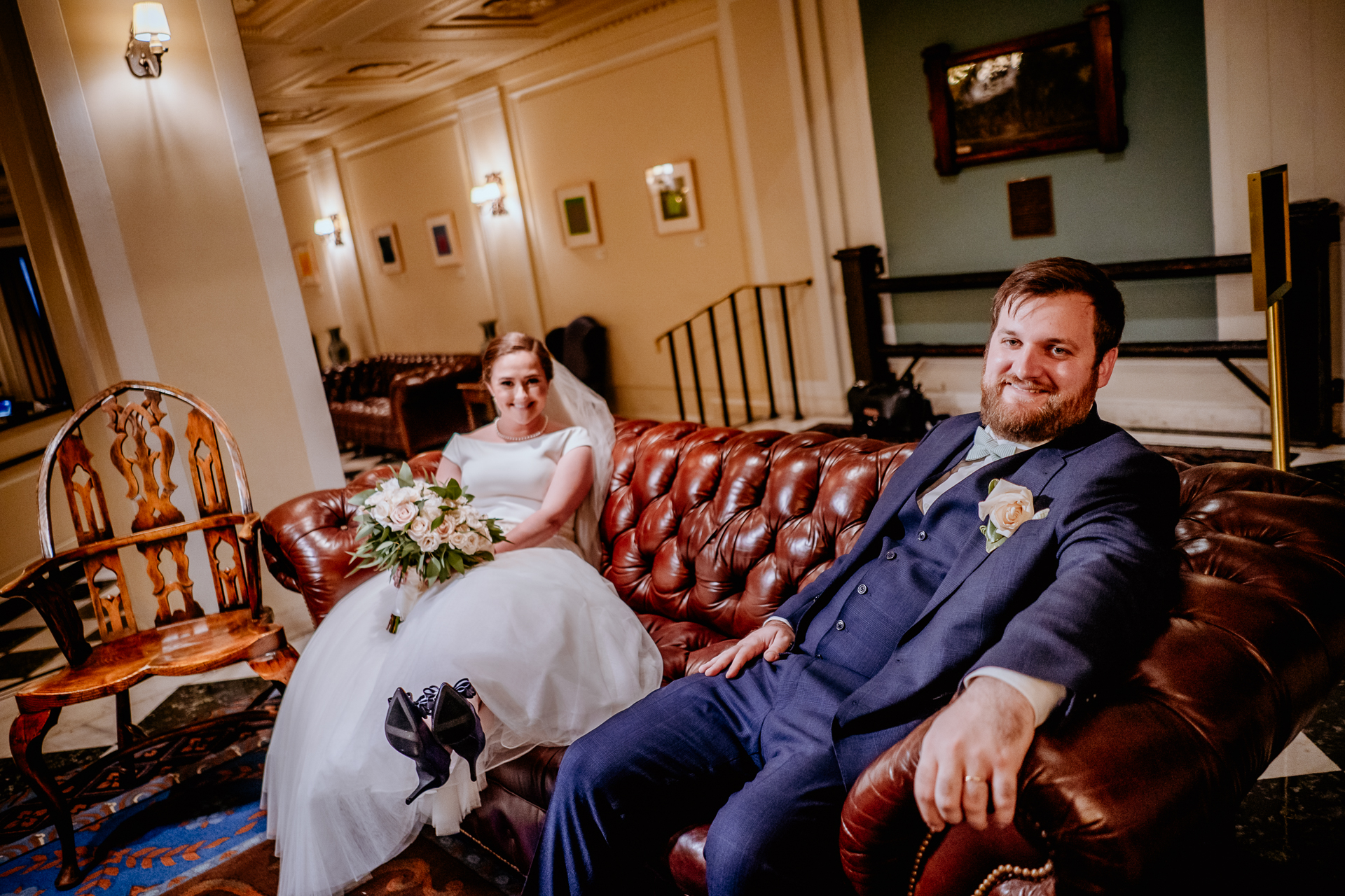 Yale Club wedding photographer