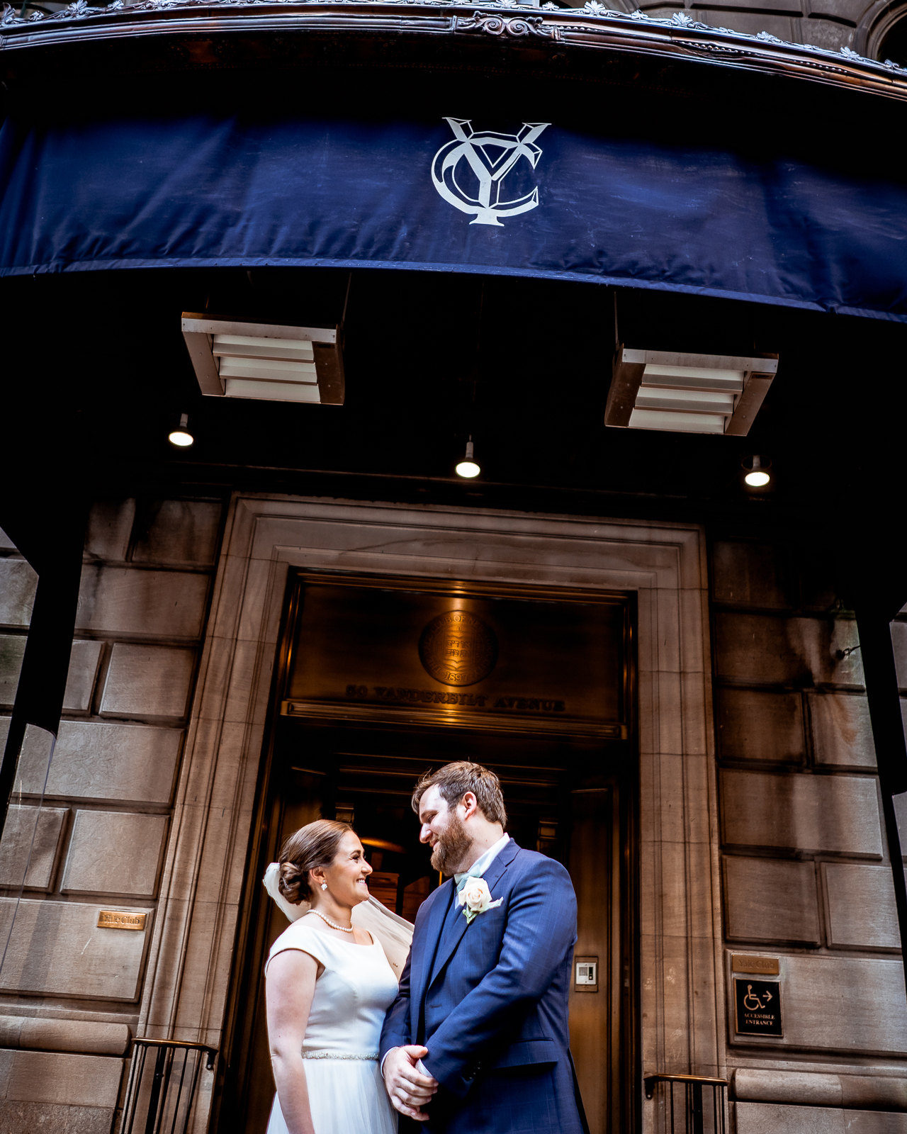 Yale Club wedding photographer