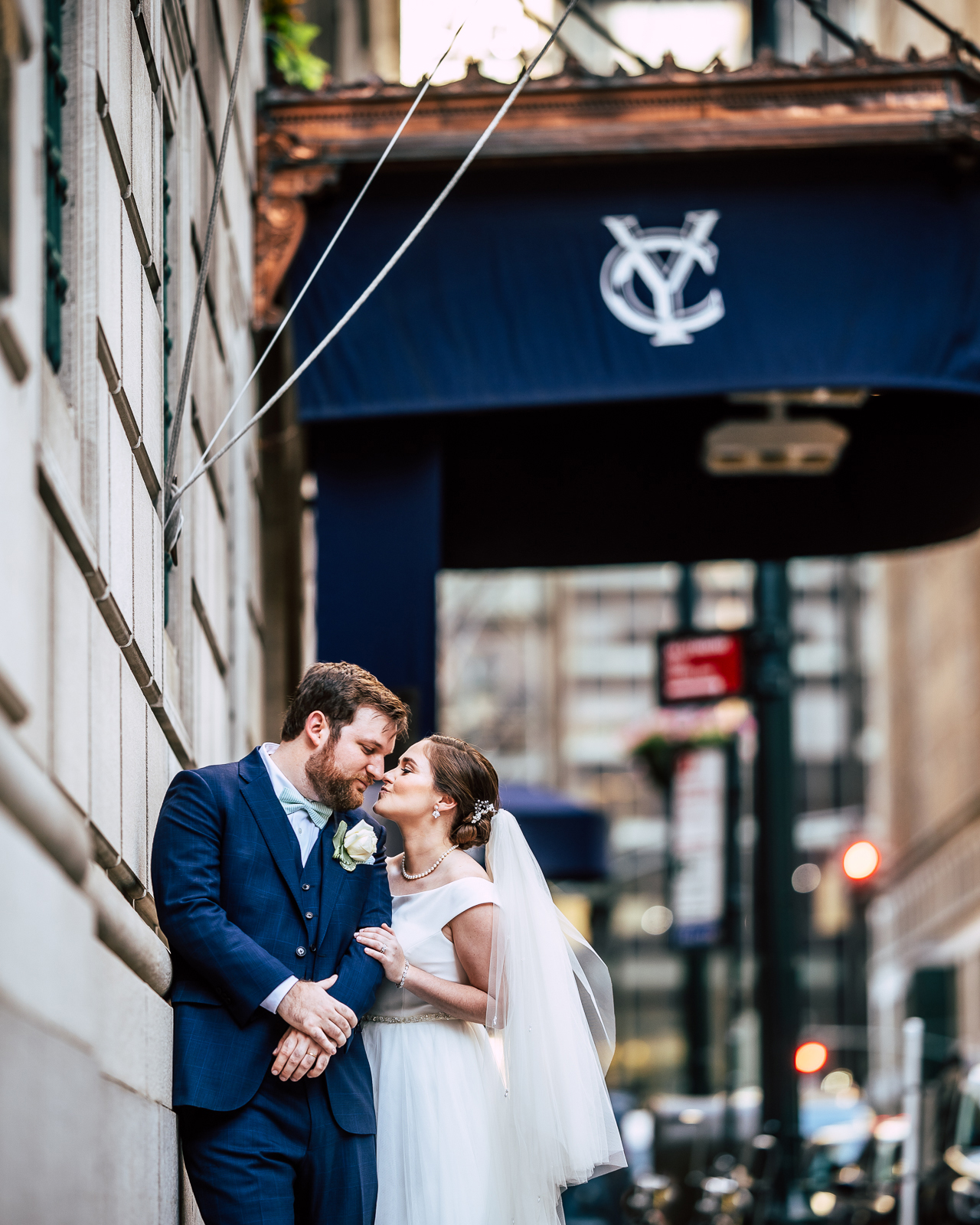 Yale Club wedding photographer