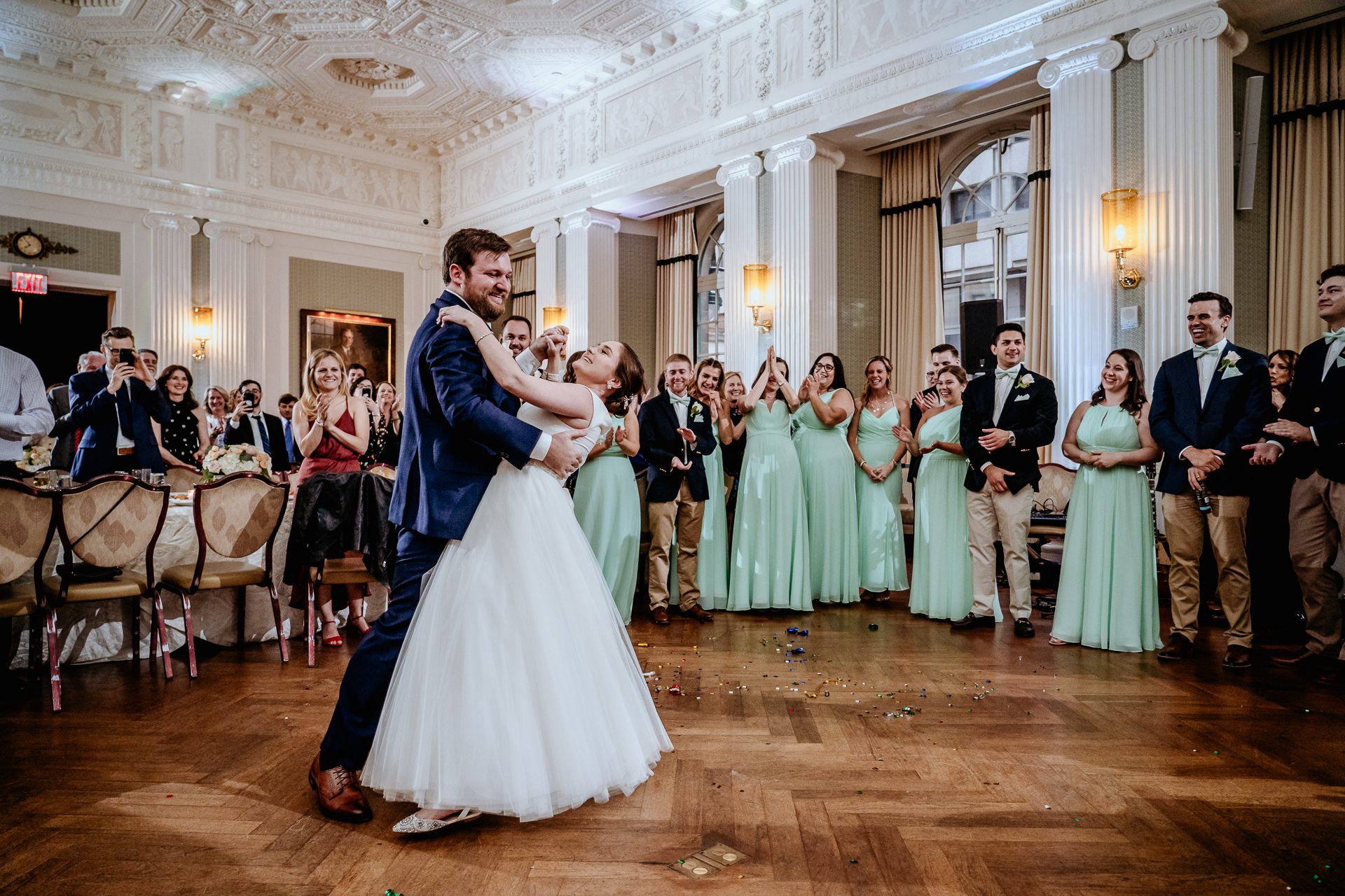Yale Club wedding photographer