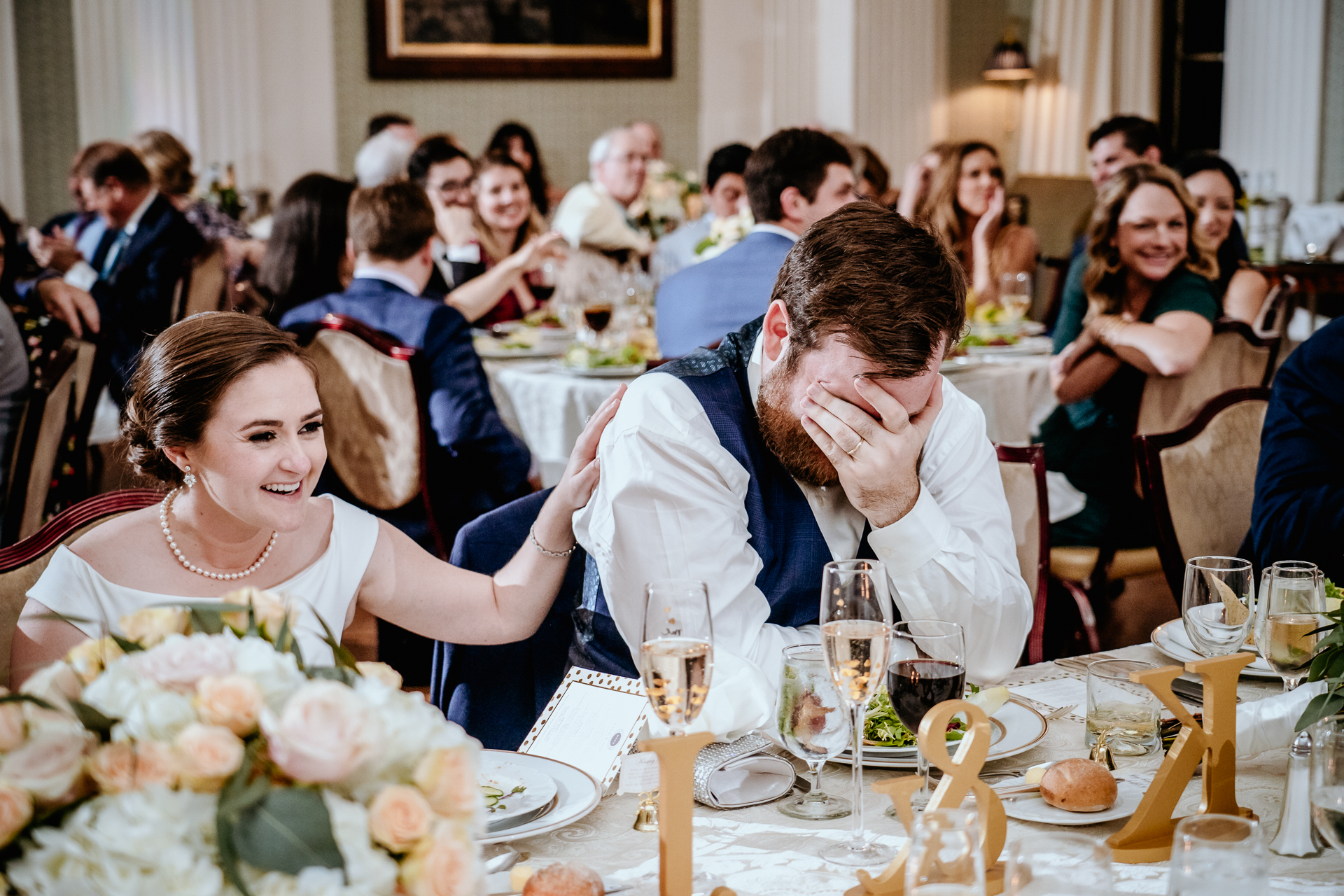Yale Club wedding photographer