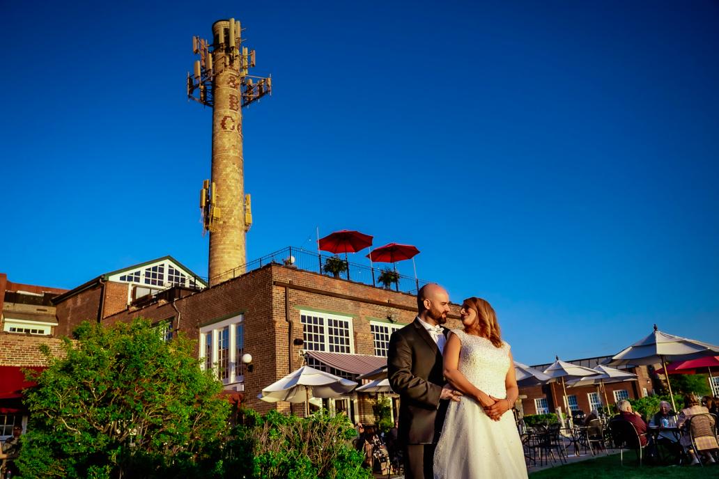 Red Hat on the River Wedding