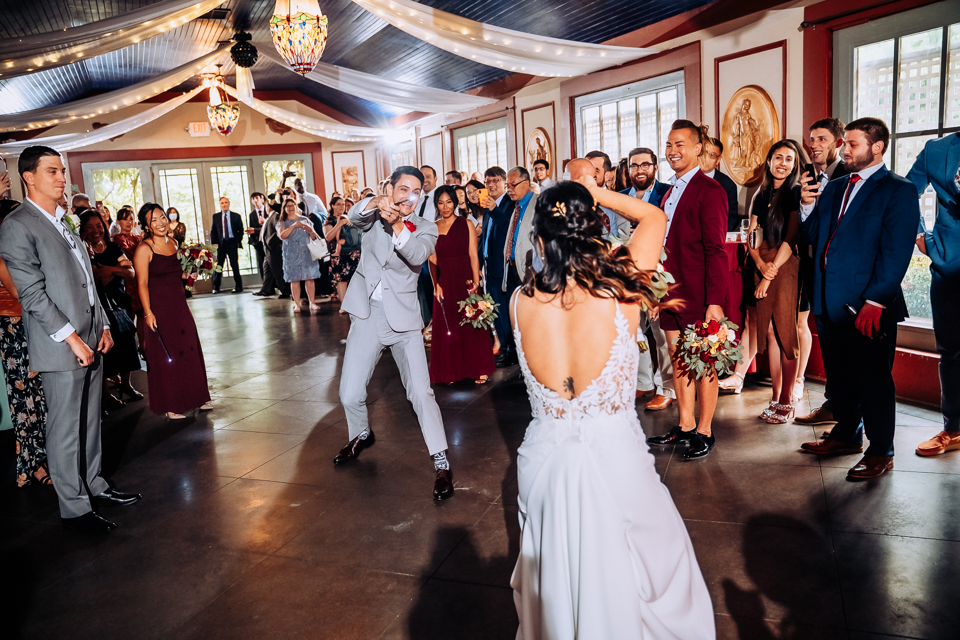 FEAST at Round hill wedding photographer