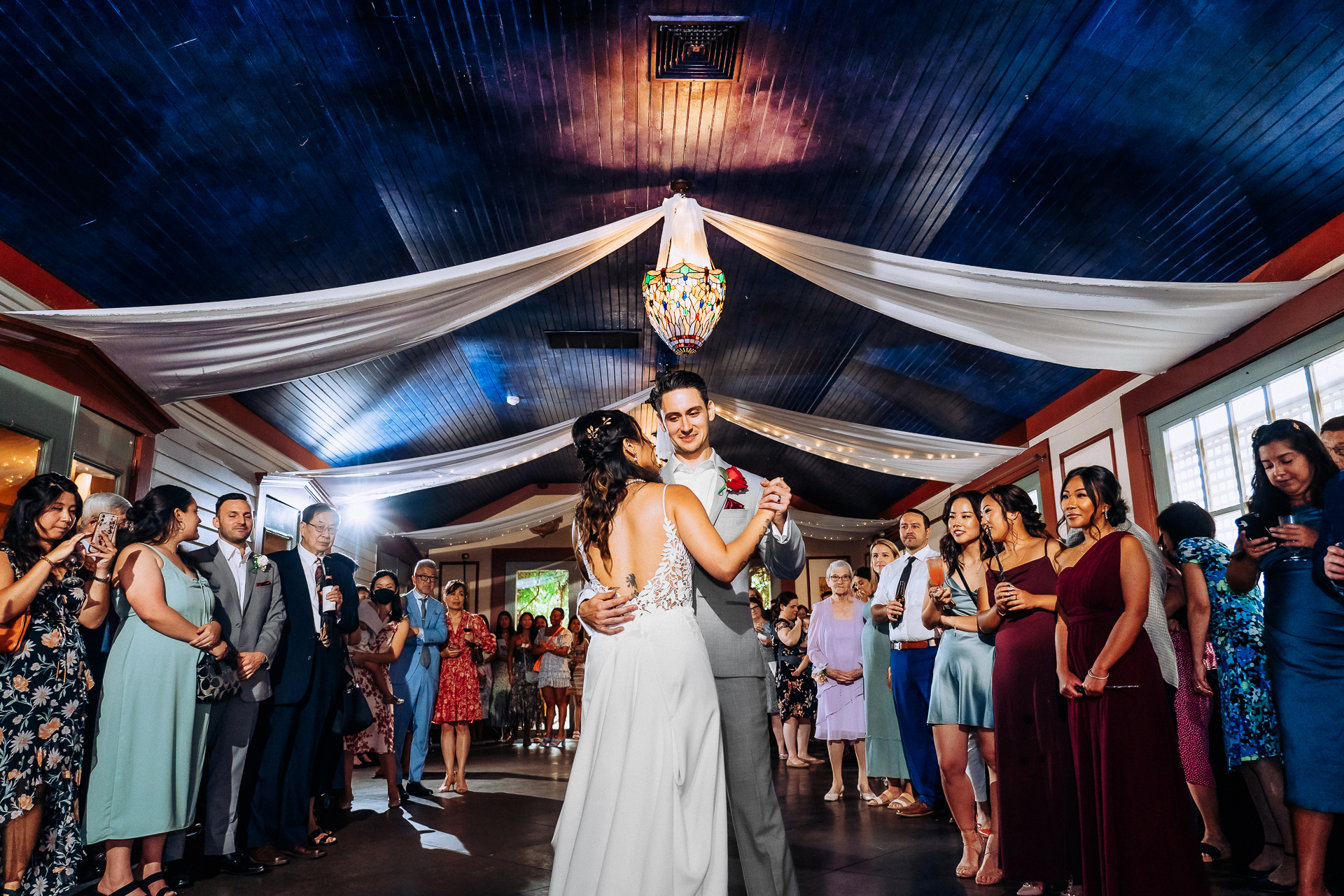 FEAST at Round hill wedding photographer