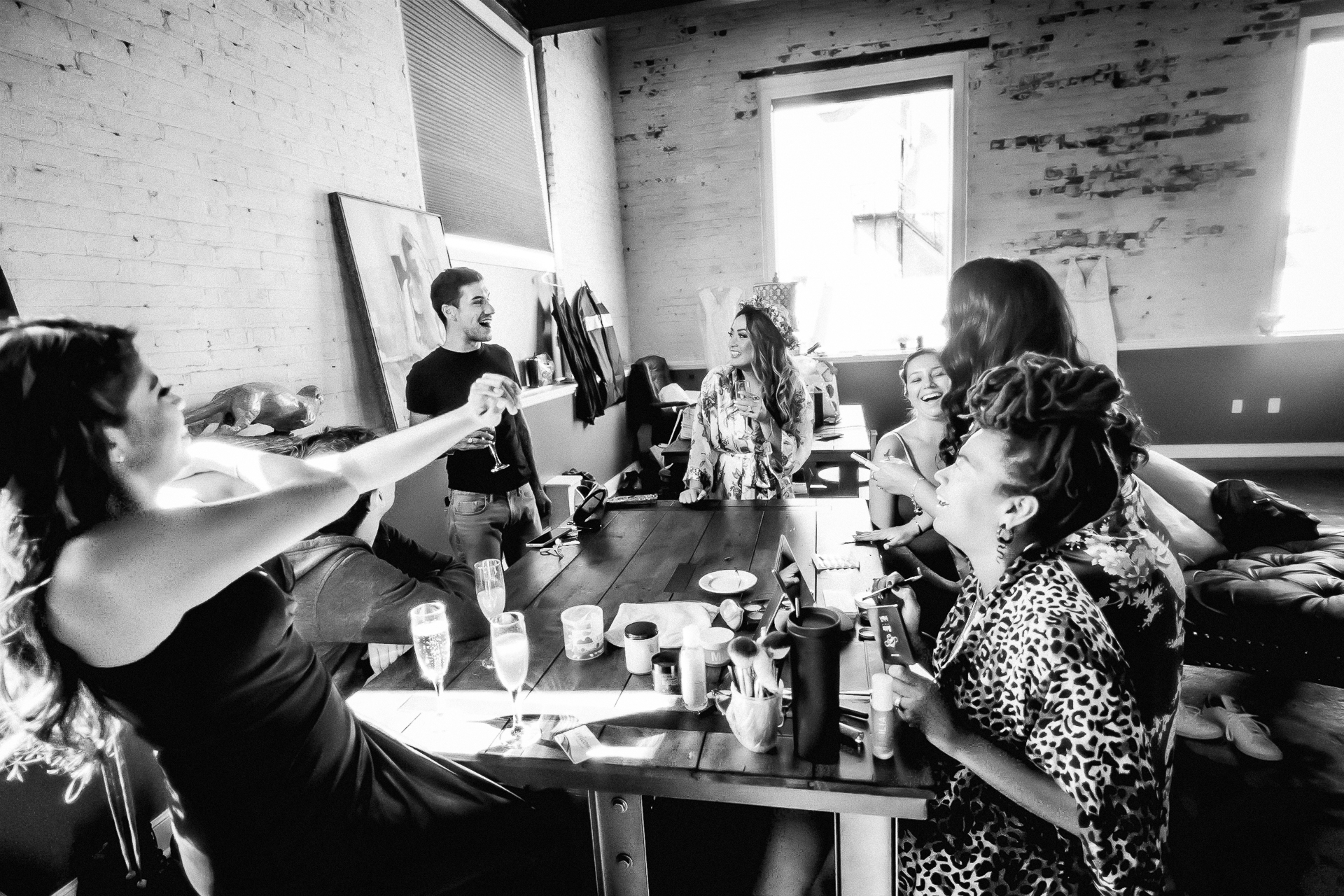 Clemson Brewery Wedding Photographer