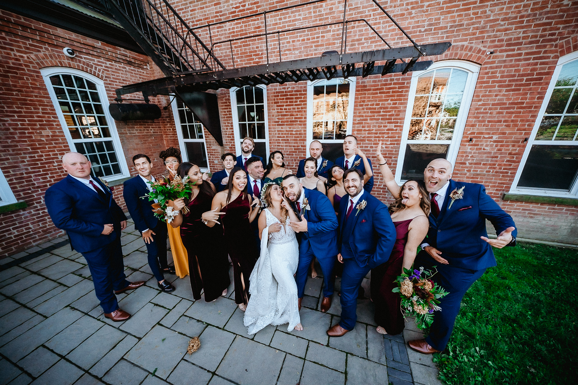 Clemson Brewery Wedding Photographer