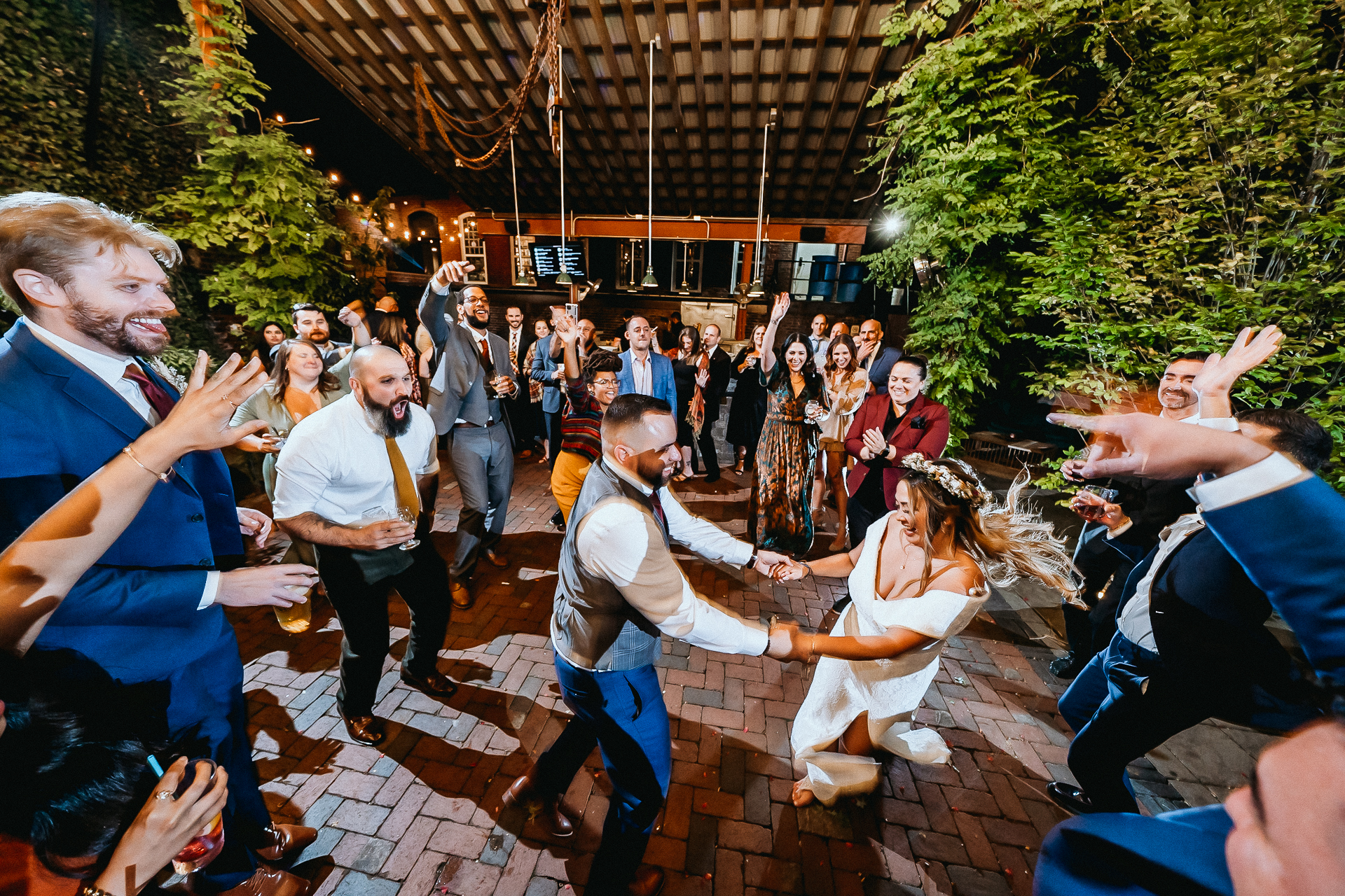 Clemson Brewery Wedding Photographer