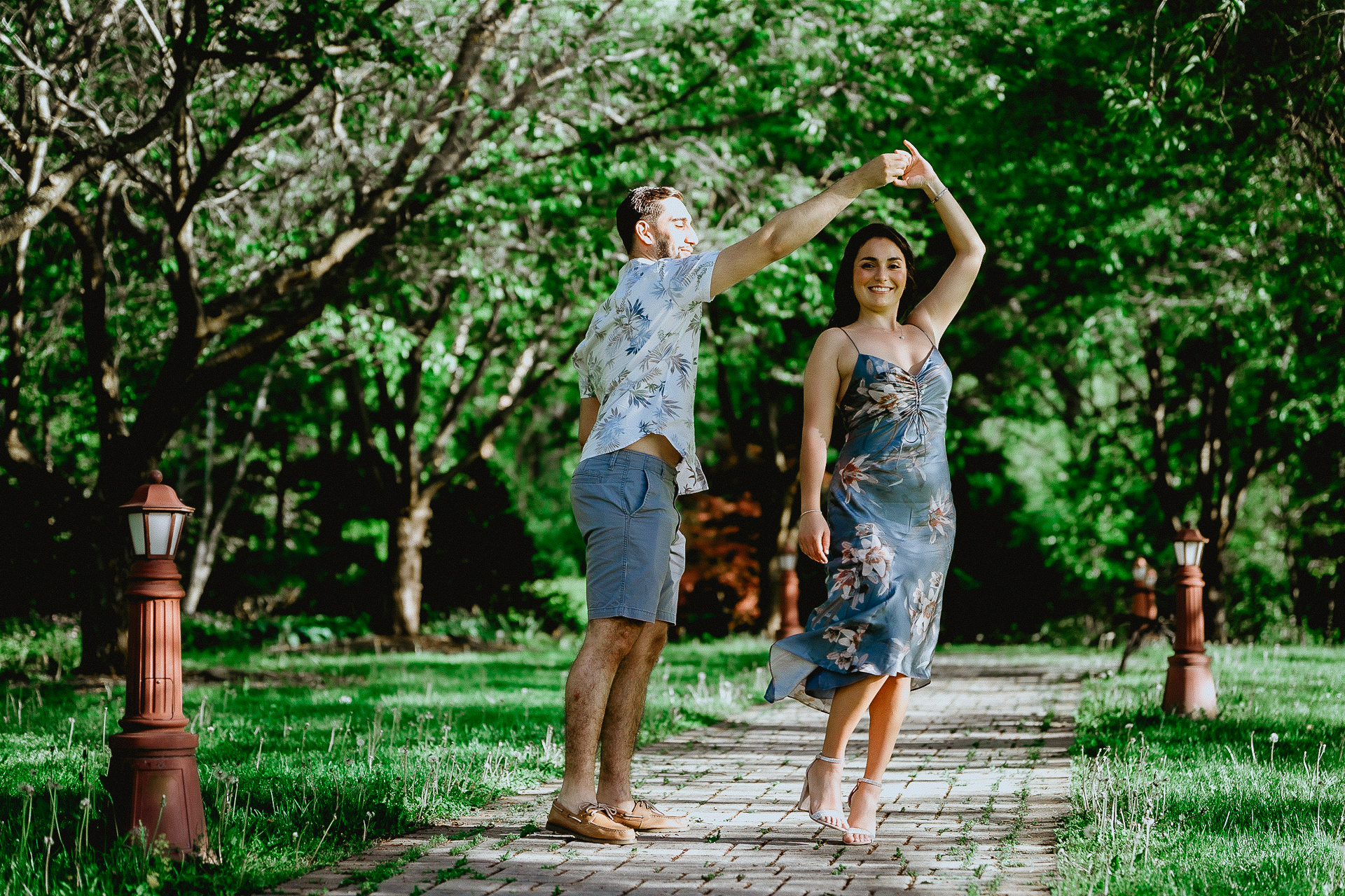 Orange County Arboretum Engagement Session