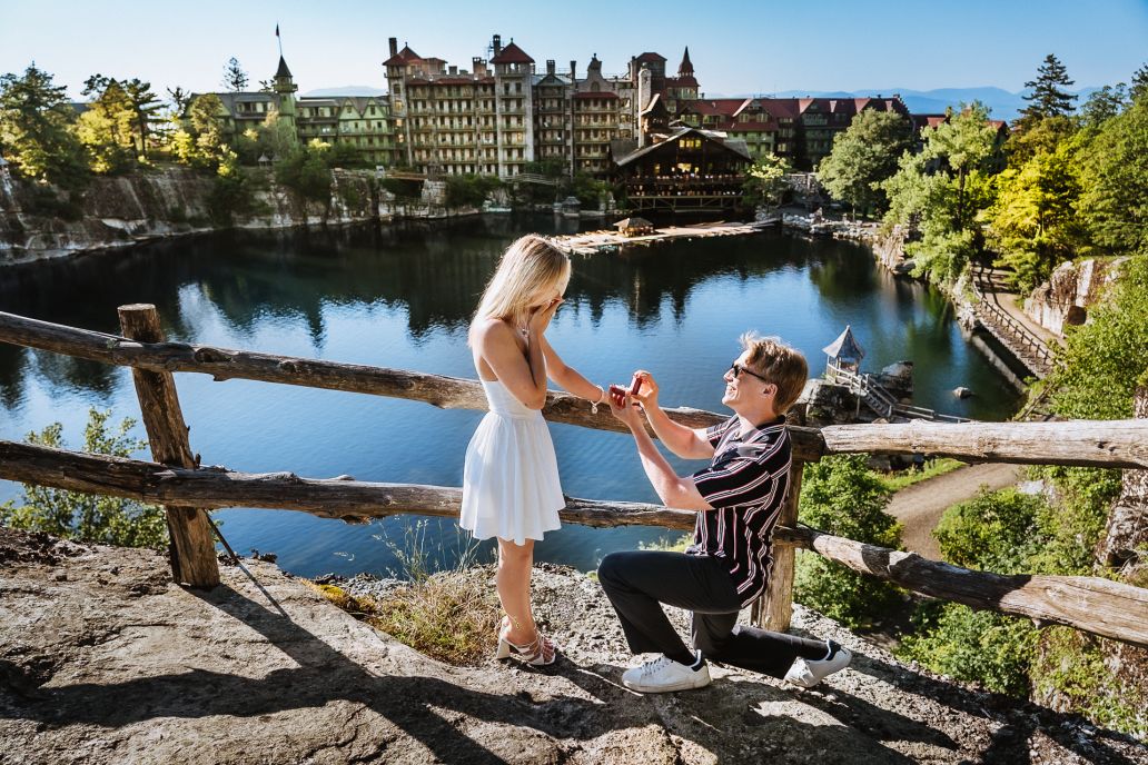 Mohonk engagement photographer