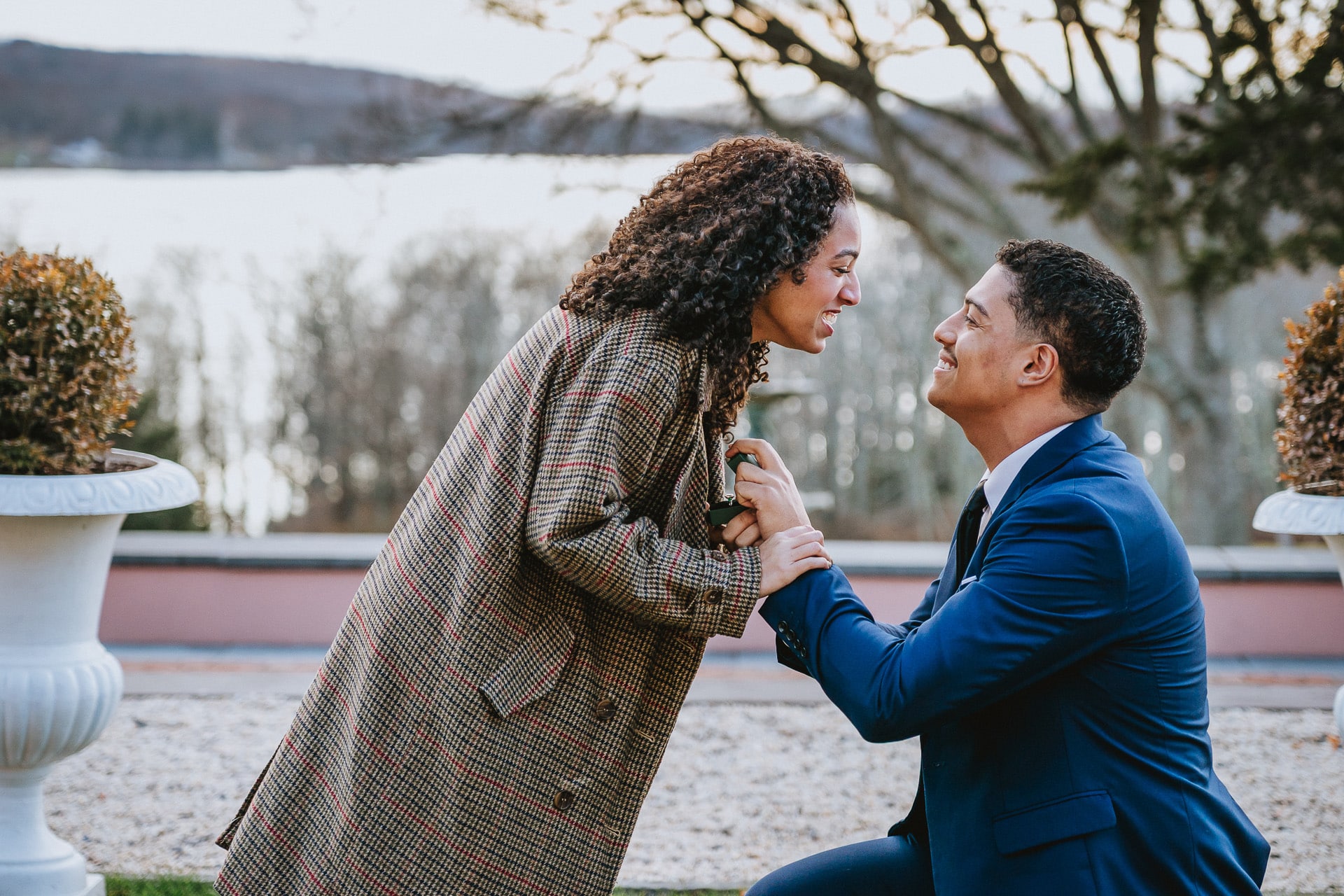 Glenmere engagement photographer