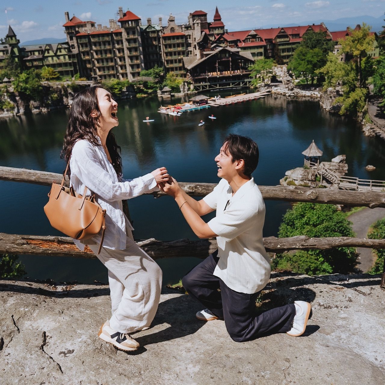 Mohonk engagement photographer