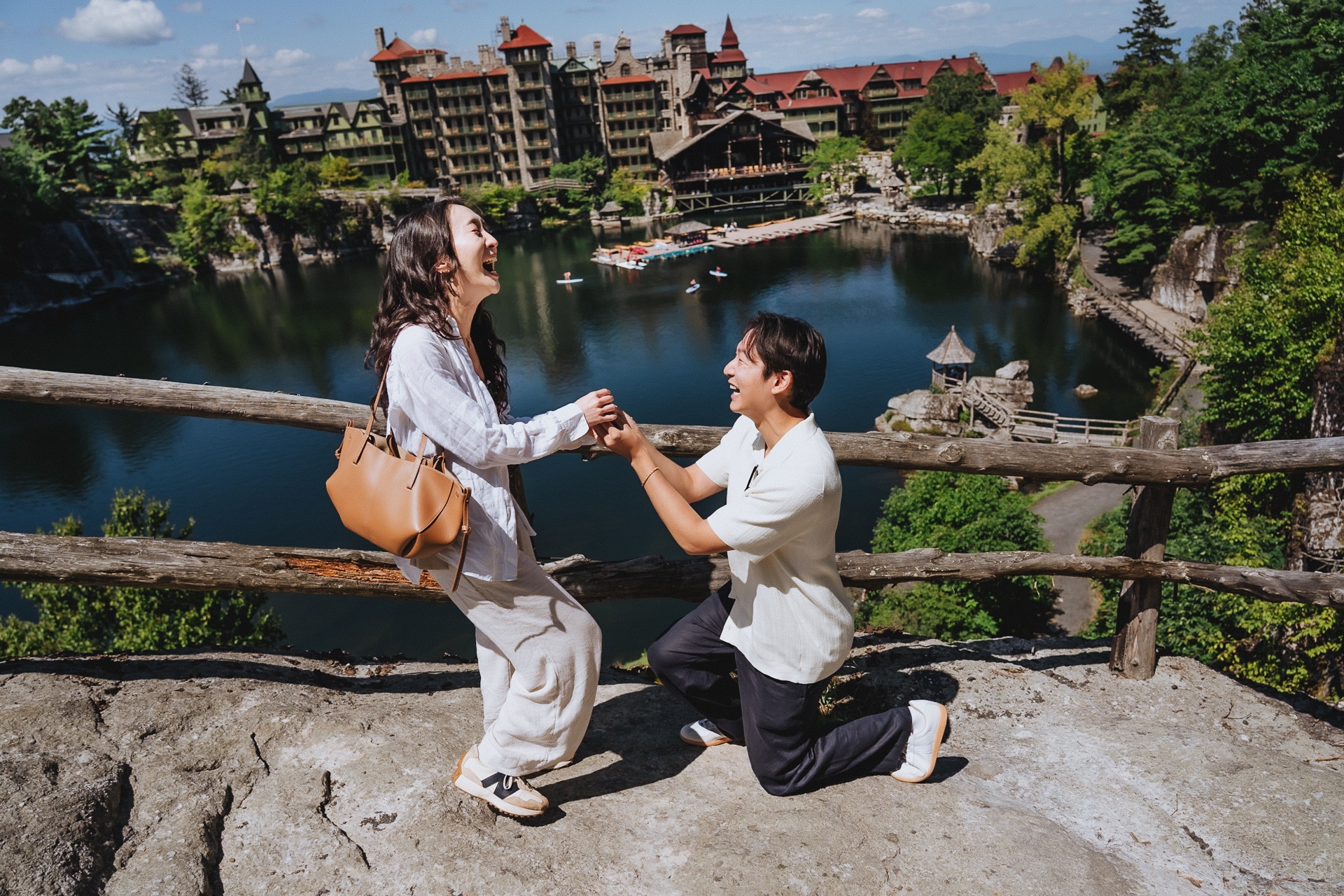 Mohonk engagement photographer